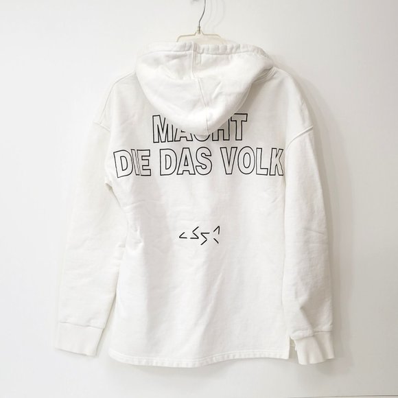 Metapher Hoodie Sweatshirt Macht Die Das Volk - Picture 2 of 7